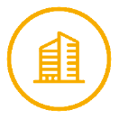 Icono de servicios de infraestructura - Construcción de carreteras, puentes y redes de servicios públicos
